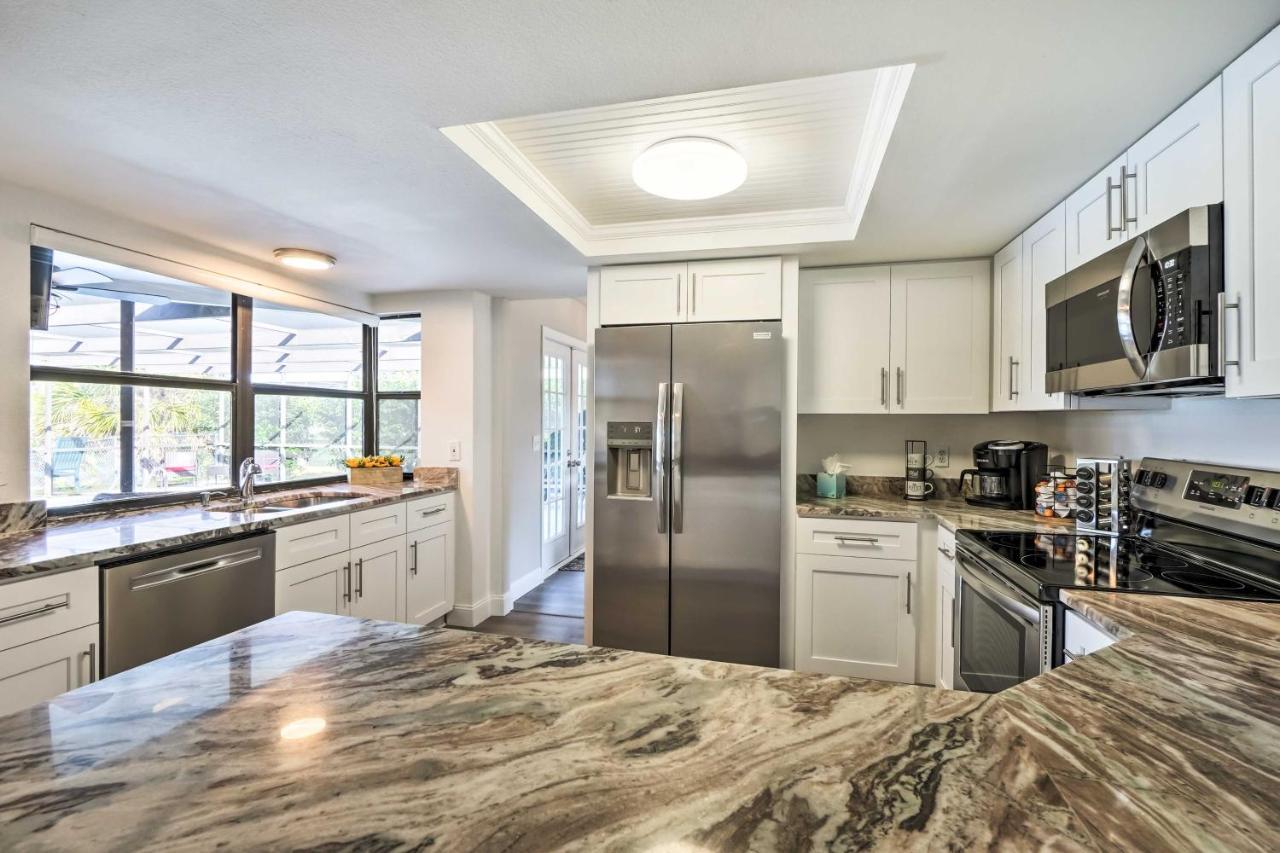 Waterfront Port Richey House With Heated Pool! Villa Exterior photo
